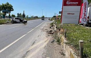 Kdz. Ereğli’de trafik kazası: 1 yaralı