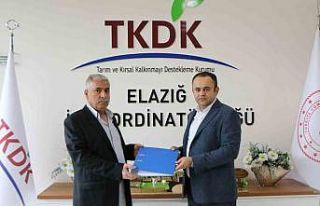 Keban’da 6,5 milyonluk alabalık üretim sözleşmesi