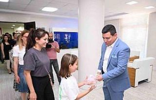 Kepez Belediyesi’nde bayramlaşma töreni