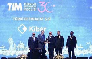 Kibar Holding’e TİM İhracat Ödülü