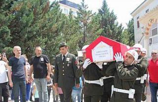 Kıbrıs Gazisi dualarla son yolculuğuna uğurlandı