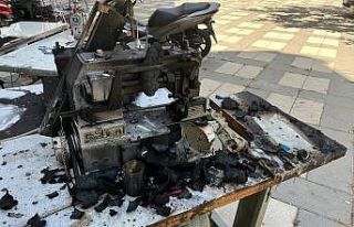 Kilis’te tekstil atölyesinde yangın