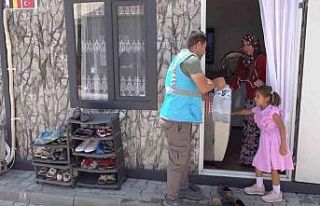 Kırıkhanlı depremzedeler Tuzla Belediyesi Konteyner...