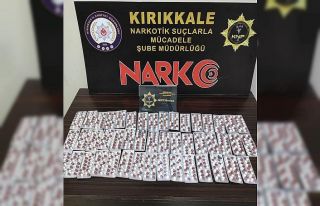 Kırıkkale’de uyuşturucu ile yakalanan 2 şahıs...