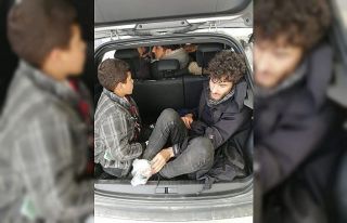 Kırklareli’nde 10 kaçak göçmen yakalandı