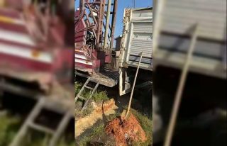 Kırklareli’nde içme suyu sondaj çalışmaları...