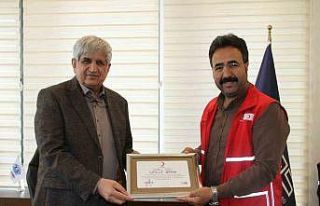 Kızılay’dan ARAS Elektrik’e teşekkür belgesi