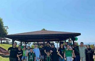 Kocaelisporlu taraftarlar sezonun yorgunluğunu attı