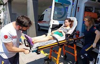 Kocasının bıçakladığı kadın hastanelik oldu