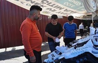 Konteyner çarşılarda Kurban Bayramı telaşı başladı