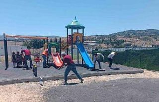 Konteyner kentlerde bayram temizliği