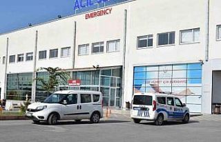 Kontrolden çıkan motosiklet kaza yaptı: 2 yaralı