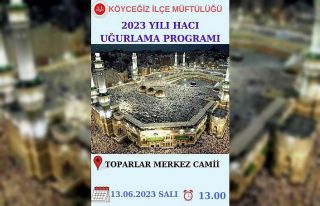 Köyceğizli hacı adayları törenle uğurlanacak