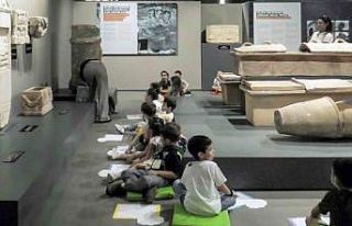 Kreş öğrencileri tarihe yolculuk yaptı