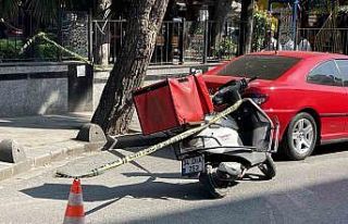 Küçükçekmece’de, motosiklet sürücüsüne silahlı...