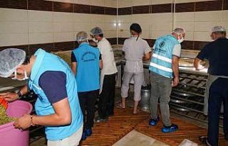 Kurban Bayramı öncesi tatlı imalathanelerine sıkı...