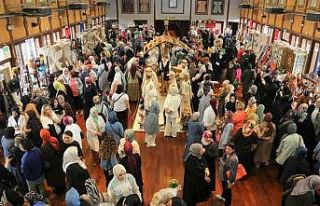 Kursiyerlerin el emeği ürünleri görücüye çıktı