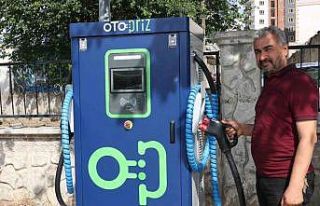 Kurtalan’a elektrikli araç şarj istasyonu kuruldu