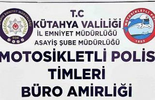 Kütahya’da Yunus Timleri ruhsatsız tabanca ele...