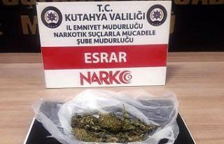 Kütahya’ya uyuşturucu sokmak isteyen 2 kişi yakalandı