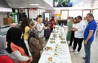 Lapseki Kiraz Festivalinde yemek yarışması düzenlendi