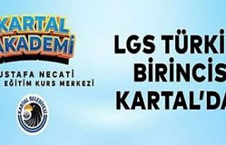 LGS Türkiye Birincisi Kartal’dan