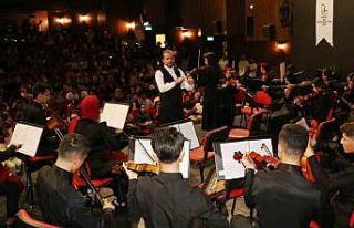 Lise öğrencilerinin performansı hayran bıraktı