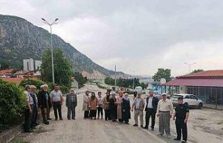 Mahallelinin belediye tarafından satışa çıkartılan...
