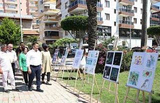 Mahmutlar ‘da el sanatları kursları yıl sonu...