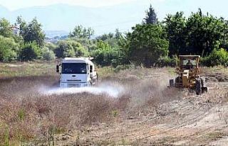Manavgat Belediyesi’nden yangın önlemi