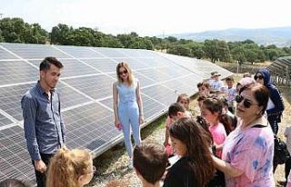 Manisa’da öğrenciler Seyitli GES’i inceledi