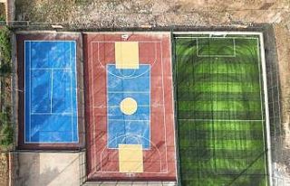 Mardin’de yarım bırakılan spor alanları tamamlandı