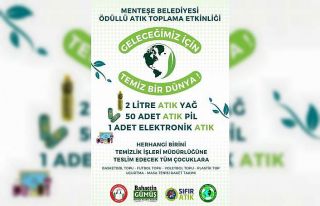 Menteşe Belediyesinden ‘Atığı getir, hediyeyi...