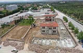 Meram Şehir ve Yaşam Kültürü Müzesi hızla yükseliyor