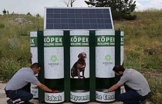 Meram’da sokak hayvanlarının mama kapları artık...