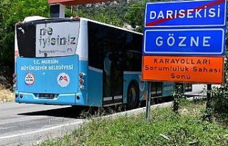 Mersin Büyükşehir Belediyesi, otobüs sefer sayısını...