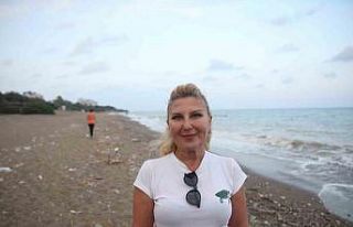 Mersin sahilleri deniz kaplumbağalarını ağırlamaya...