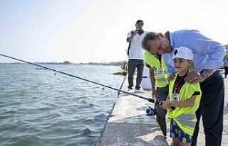 Mersin’de ’Ba’balık balık tutma yarışması’...