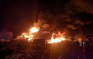 Mersin’deki fabrika yangını kontrol altına alındı