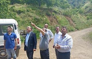 Milletvekili Karakoz, Köşk’te kestane üreticileri...