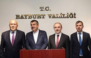 Milli Eğitim Bakanı Tekin Bayburt’ta