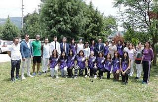 Milli Eğitim Müdürü Çay, Türkiye hokey şampiyonlarının...