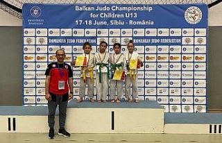 Milli judocular Balkan şampiyonasından madalyayla...