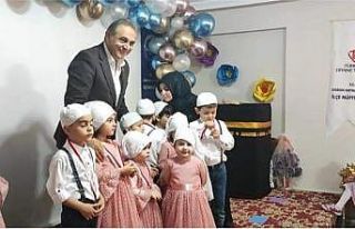 Minikler "Kur’an Kursuna Veda" etkinliğinde...