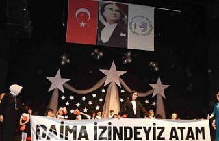 Miniklerin muhteşem gösterileri ayakta alkışlandı