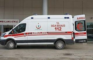 Motosiklet kullanan 64 yaşındaki kadının ayak...