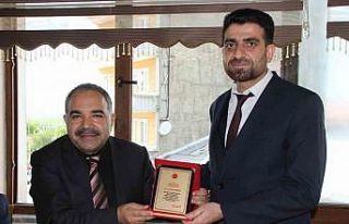 Müftü Demirtaş için veda yemeği verildi