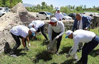 Muradiye’de çevre temizliği