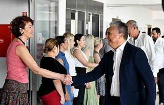 Muratpaşa Belediyesi’nde bayramlaşma