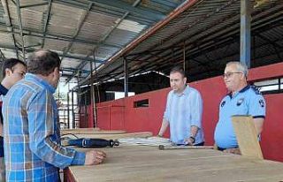 Mustafakemalpaşa’da kurban kesim yerleri denetlendi